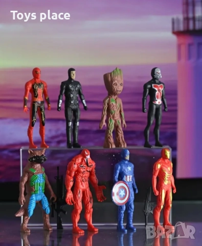Фигурки Avengers супер герои , снимка 3 - Фигурки - 51525920