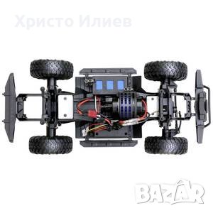 Акумулаторен Джип Кола Автомобил 4х4 Мощен мотор RC с Батерия зарядно 1:10, снимка 5 - Коли, камиони, мотори, писти - 43512218