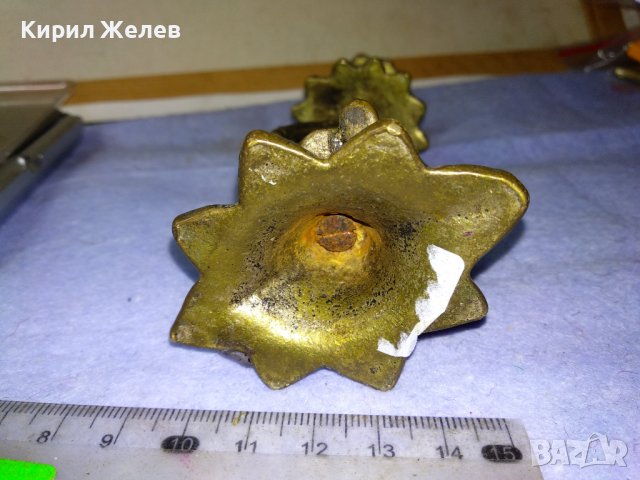 Старинен АР НУВО КОЛЕКЦИОНЕРСКИ ФИГУРАЛЕН БРОНЗОВ СВЕЩНИК Чист БРОНЗ с АВТЕНТИЧНА ПАТИНА 41409, снимка 6 - Колекции - 43888576