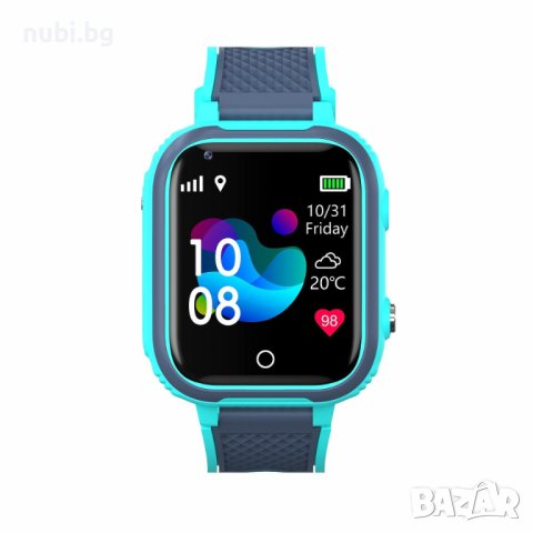 Детски Смарт часовник NUBI LT21, 4G, Сим карта, Kамера, GPS+LBS+Wi-Fi Tracking, Зелен, снимка 3 - Смарт гривни - 43300795