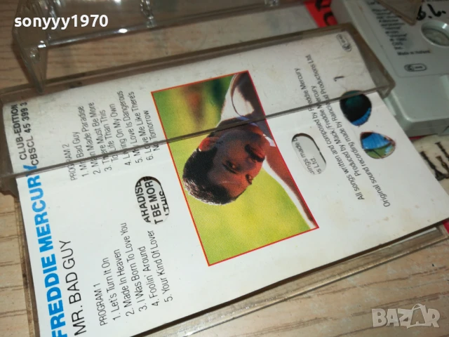 FREDDIE MERCURY-ORIGINAL TAPE 1508251844, снимка 11 - Аудио касети - 51378548