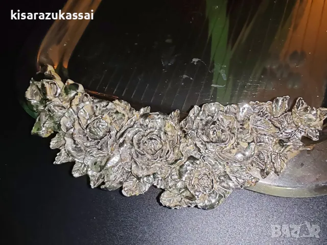  Винтидж поднос с нестандартна декорация., снимка 4 - Други - 48816120