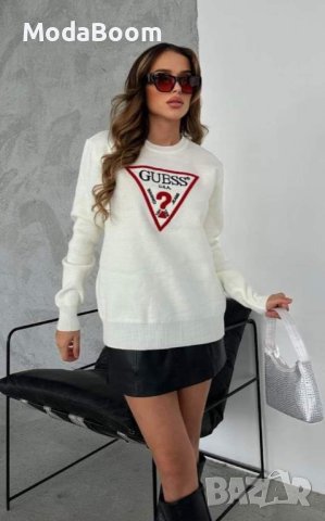 🤩Guess дамски стилни пуловери / два цвята🤩, снимка 4 - Блузи с дълъг ръкав и пуловери - 43272801