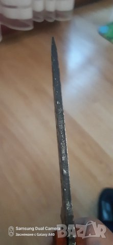 Качествен масивен ловен нож със кания-65 лв, снимка 7 - Ножове - 34761356