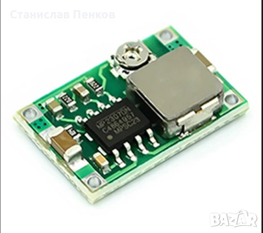 МИНИ DC-DC КОНВЕРТОР-ВОЛТ РЕГУЛАТОР 5V-23V КЪМ 3.3V 6V 9V 12V 340KHz, снимка 1 - Друга електроника - 43711148