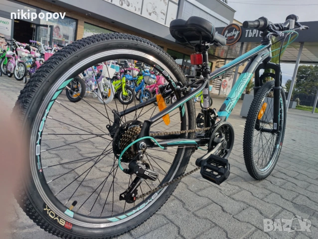 BYOX Велосипед 24" WHIZZY черен, снимка 11 - Велосипеди - 53561517