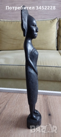 дърворезба масив за колекционери 37см , снимка 2 - Антикварни и старинни предмети - 52911801