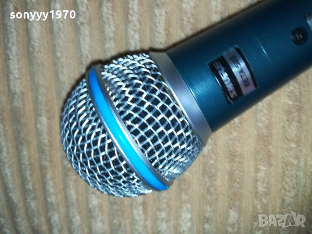 shure beta sm58s-profi mic-внос швеицария, снимка 7 - Микрофони - 29020616