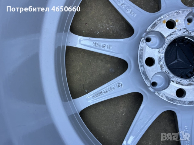 17 цолови алуминиеви джанти за Мерцедес -Mercedes, снимка 8 - Гуми и джанти - 52628051