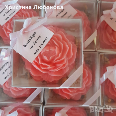 Стилни сапунени цветя, снимка 15 - Други - 42050377