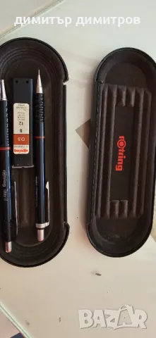 Комплект rOtring химикалка и автоматичен молив+пълнители, снимка 3 - Други - 48874222