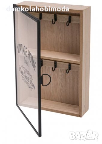 Дървена Кутия за ключове,20x30x6 см, снимка 2 - Декорация за дома - 39808012