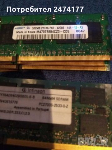 Рам памет за лаптоп RAM DDR DDR2 DDR3, снимка 3 - Части за лаптопи - 27695348