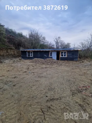 Парцел със сграда + проект за къща , снимка 2 - Къщи - 49693769