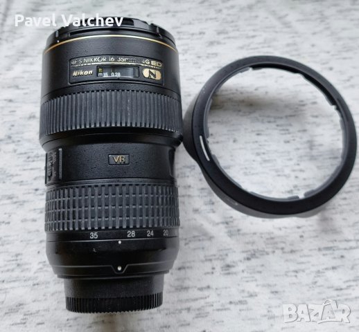 Nikon AF-S Nikkor 16-35 f/4 G ED VR (FX) - чудесна опция и за Z серията с адаптер, снимка 1 - Обективи и филтри - 43135866