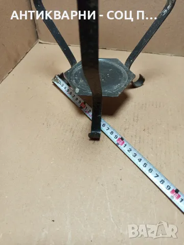 Стара Кована Поставка За Саксия Цветарник., снимка 9 - Антикварни и старинни предмети - 49441571