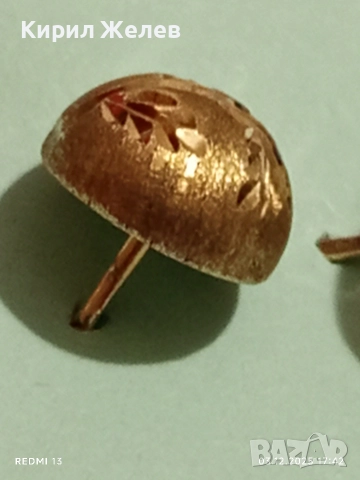 Елегантни сребърни обеци с инкростация на дърво майсторска изработка 20797, снимка 5 - Обеци - 52641091