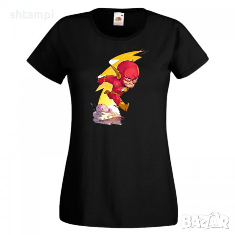 Дамска тениска DC Flash Star Wars Игра,Изненада,Подарък,Геймър,, снимка 2 - Тениски - 36787113