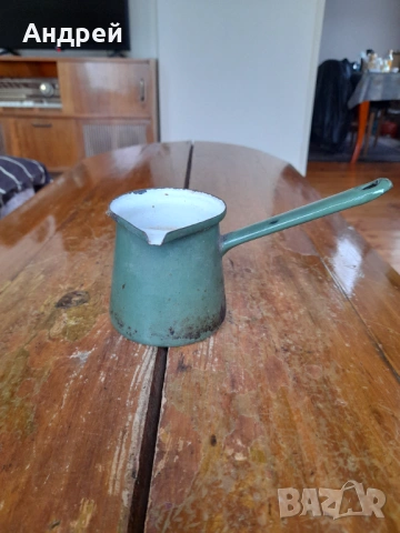 Старо емайлирано джезве #10