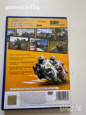 SBK-07: Superbike World Championship за PS2, снимка 2 - Игри за PlayStation - 51758793