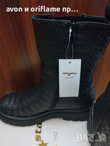 Нови дамски боти Mat Star 39 номер, снимка 9 - Дамски боти - 52466893