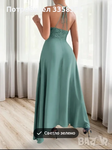 дамска елегантна рокля S, снимка 2 - Рокли - 51213094