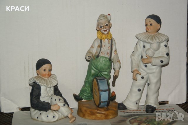 продавам лот 3 керамични фигури, снимка 3 - Антикварни и старинни предмети - 43905757