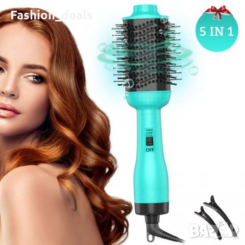 Нова Многофункционална нагряваща изглаждаща четка за коса за изправяне