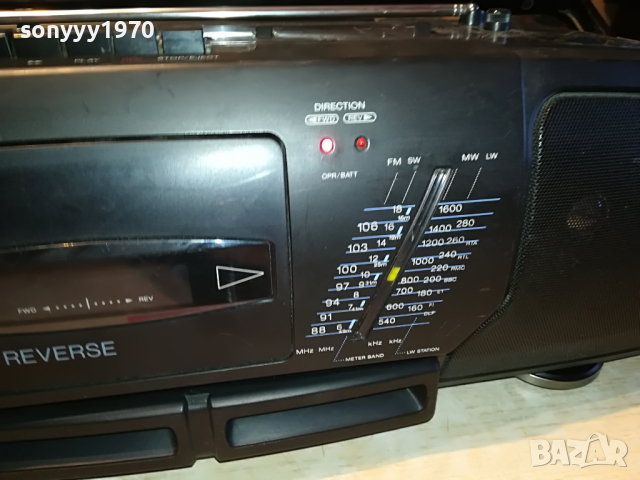 sony cfs-d30l reverse mega bass 120420920, снимка 2 - Радиокасетофони, транзистори - 36427697