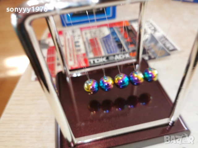 Люлката на Нютон-ХАМЕЛЕОН ТОПЧЕТА ОТ МЕТАЛ 1501261740, снимка 14 - Колекции - 53112369