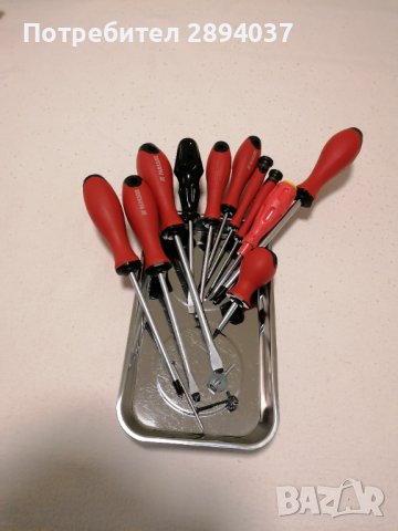 Правоъгълна магнитна тавичка за метални елементи и инструменти, снимка 2 - Други инструменти - 43689475