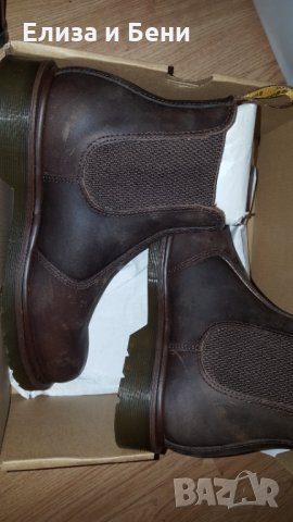 ОРИГИНАЛНИ нови боти кубинки DR. MARTENS естествена кожа, снимка 3 - Дамски боти - 35131479