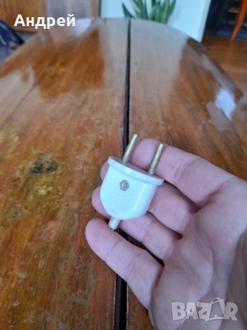 Стар електрически щепсел #7, снимка 2 - Други ценни предмети - 39022394