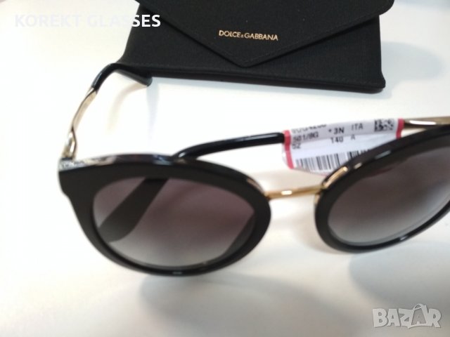 DOLCE & GABBANA Оригинални слънчеви очила 100% UV защита, снимка 1 - Слънчеви и диоптрични очила - 28667370