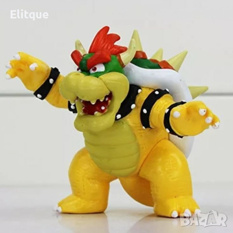 Фигурка Super Mario – Баузър, снимка 4 - Фигурки - 52745166