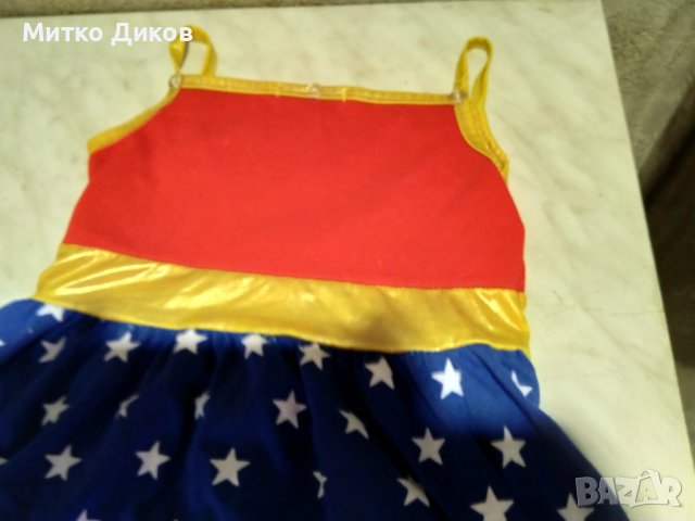 Детска рокля принцеса карнавална Вог фейшън 110см нова, снимка 10 - Детски рокли и поли - 44012786