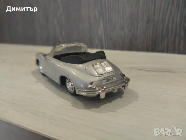 Метална количка Porsche 356 B Cabrio 1959 !!!, снимка 2 - Колекции - 49303446