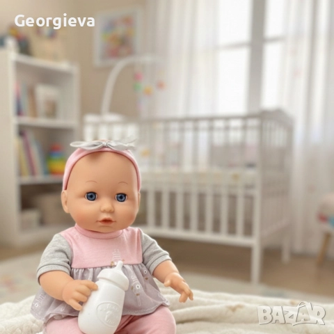Бебе кукла Baby Doll с 10 звука и аксесоари - идеалният подарък, снимка 4 - Кукли - 52869669