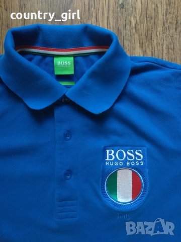 boss orange paddy flag italy - страхотна мъжка тениска, снимка 4 - Тениски - 28243542