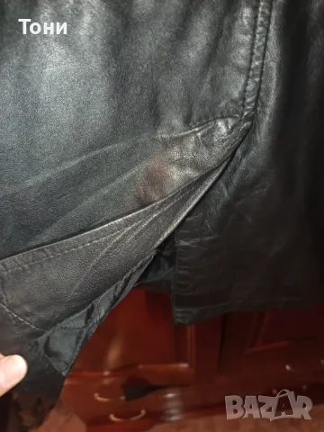 Ново Мъжко Зимно Яке Изцяло от Естествена Кожа XL , снимка 14 - Якета - 49485957