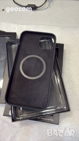 NEXT предпазен кейс за iPhone 14 Plus (Нов,Tъмно син,MagSafe), снимка 3 - Калъфи, кейсове - 50733387