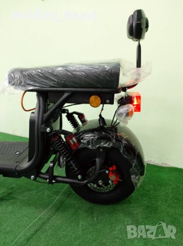 Електрически скутер BIG CITY HARLEY 2500W 60V/20AH Черно, снимка 8 - Мотоциклети и мототехника - 39292532