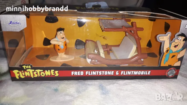 The Flintstones Fred Flintstone & Flintmobile 