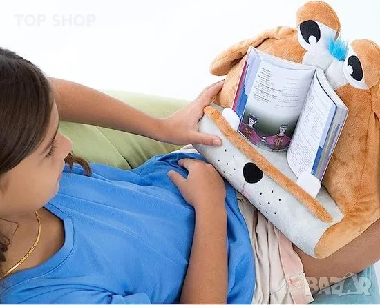 Cuddly Детска стойка за книга и таблет държач книги възглавница четене, снимка 6 - Детски книжки - 48938492