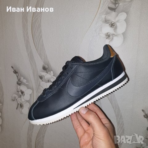 кожени сникърси NIKE  CORTEZ CLASSIC LEATHER номер 39,5-40 , снимка 7 - Маратонки - 37120113