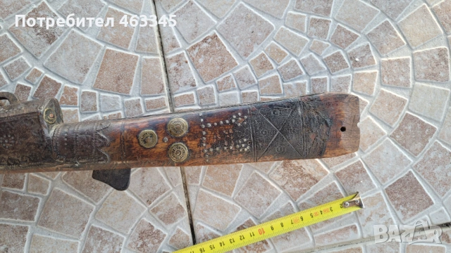 Пушка, кремъклийка, шишане, бойлия, фитилна пушка, снимка 2 - Антикварни и старинни предмети - 53262340