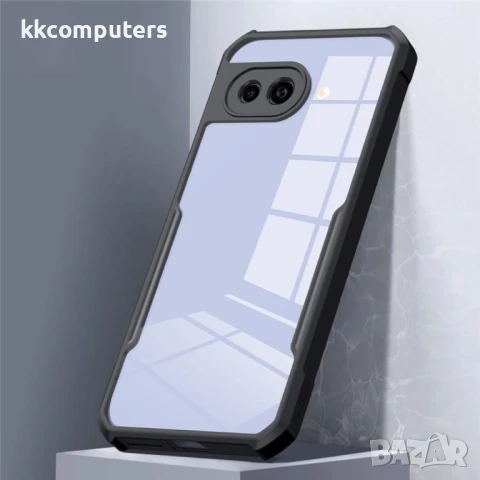 Google Pixel 9a XUNDD Силиконов Калъф TPU+Acrylic и Протектор