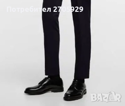 Zara елегантни обувки от изцяло естествена кожа, номер 44