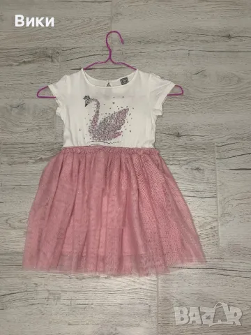 Детска рокля 4-5г ръст 110см, снимка 6 - Детски рокли и поли - 49600910