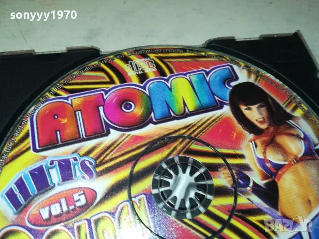 ATOMIC GOLDEN HITS 5 ROMANIA 2001 CD 1804251956, снимка 16 - CD дискове - 49944715
